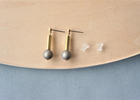 【WEB限定販売】パールピアス・イヤリング（パール）