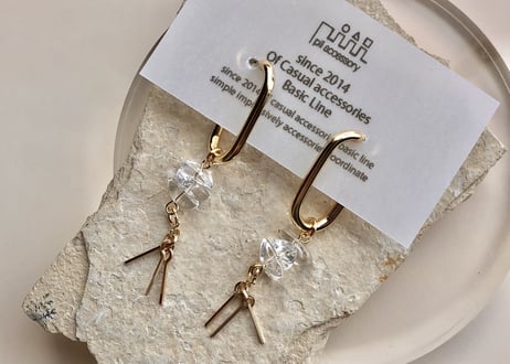 【再販❗️】aquaピアス・イヤリング