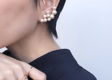 【WEB限定販売】記号ピアス・カフス（ジグザグ・片耳用）