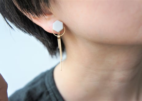 nasucaピアス・イヤリング（シルバー）