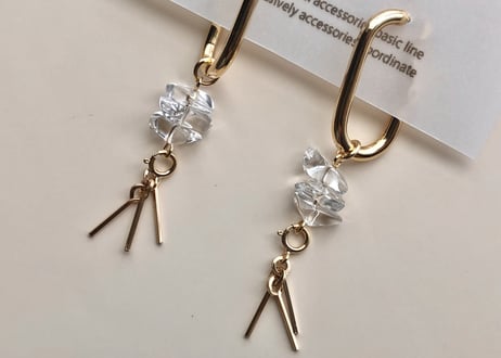 【再販❗️】aquaピアス・イヤリング