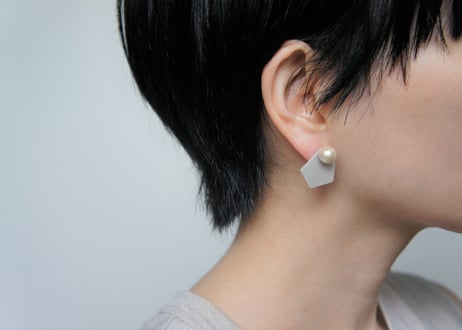 カケラピアス(シルバー)