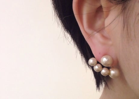 カケラピアス(ミカン)