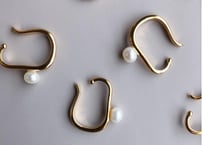 dotカフ（片耳販売） 淡水パール