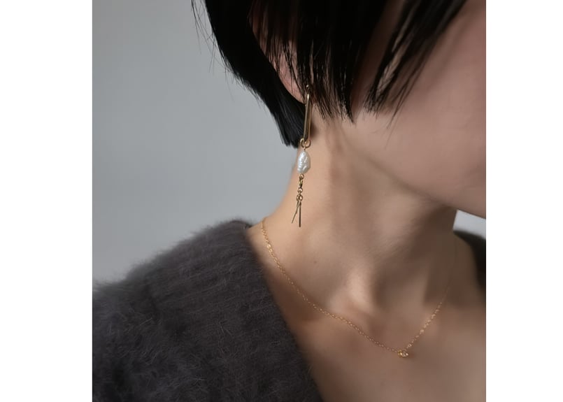 パロックパールピアス・イヤリング | piii