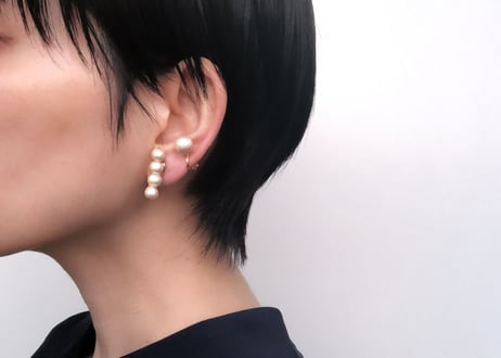 【WEB限定販売】記号ピアス・カフス（まっすぐ・片耳用）