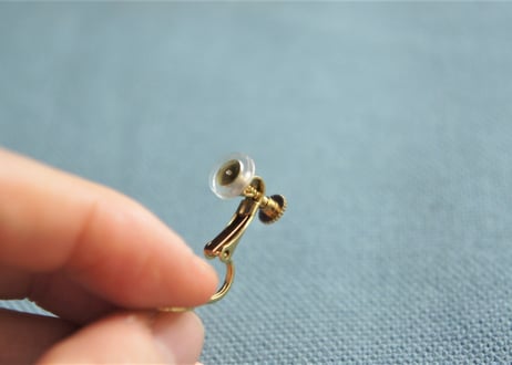 ネジバネ式イヤリング用シリコン※片耳販売