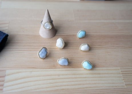 bijouピアス・イヤリング（アイスブルー）