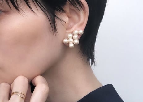 【WEB限定販売】記号ピアス・カフス（T字・片耳用）