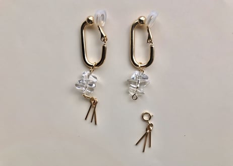 【再販❗️】aquaピアス・イヤリング