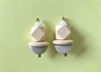 donguriピアス・イヤリング(シルバー)