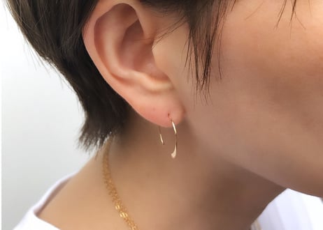 【14kgf】flatピアス（小）