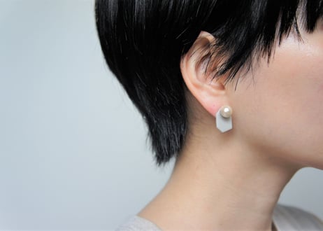 カケラピアス(シルバー)