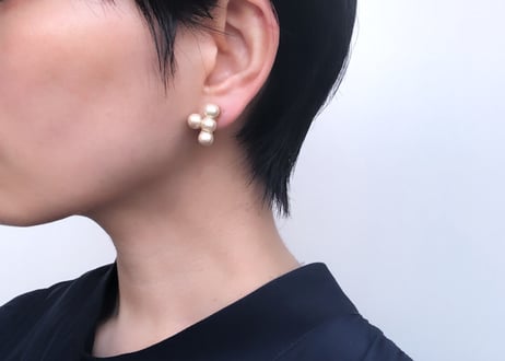 【WEB限定販売】記号ピアス・カフス（T字・片耳用）