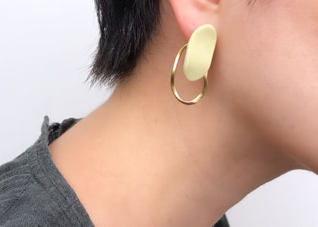 chisouピアス・イヤリング(ピスタチオ)
