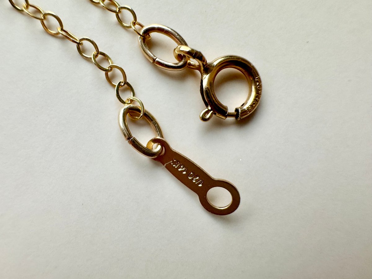 Mr.Saturday 14k gold filled ネックレス　40cm Mr.Saturday 14k gold filled ネックレス 40cm（14KGF