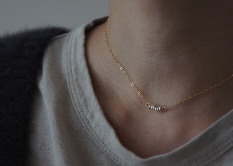 【14kgf】ネックレス（カレンシルバー40cm/50cm/60cm)