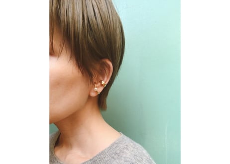 dotカフ（片耳販売） 淡水パール
