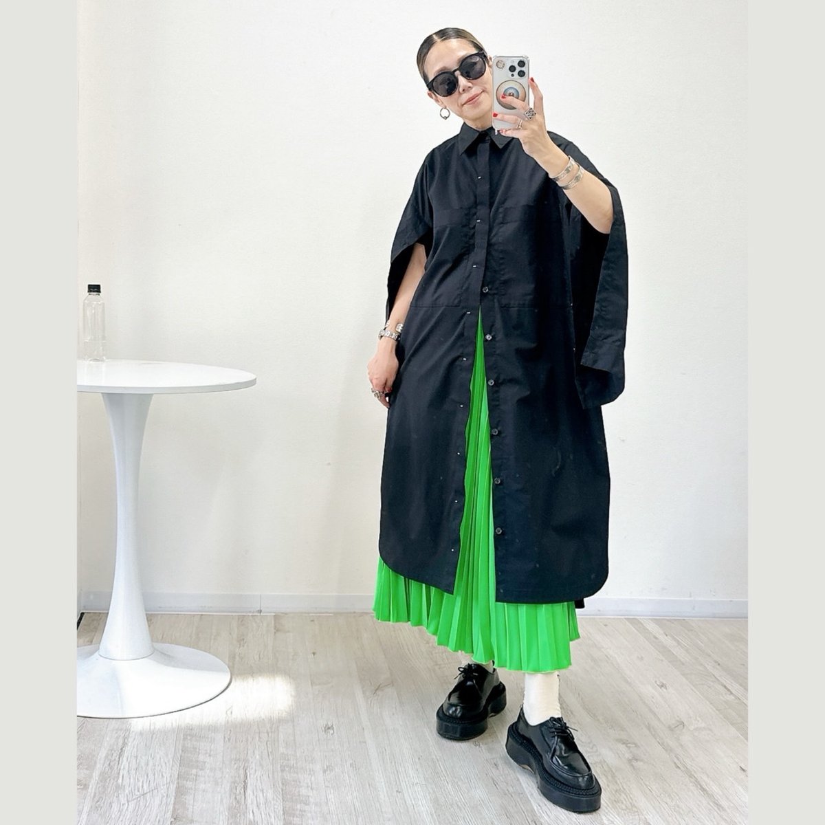 トーマスマグパイ ロングシャツドレス(2261401)【受付終了:3月お届け