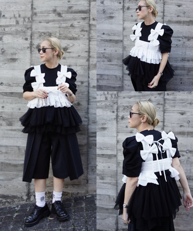 トーマスマグパイ パフスリーブチュールカットソー(2262813)【先行予約