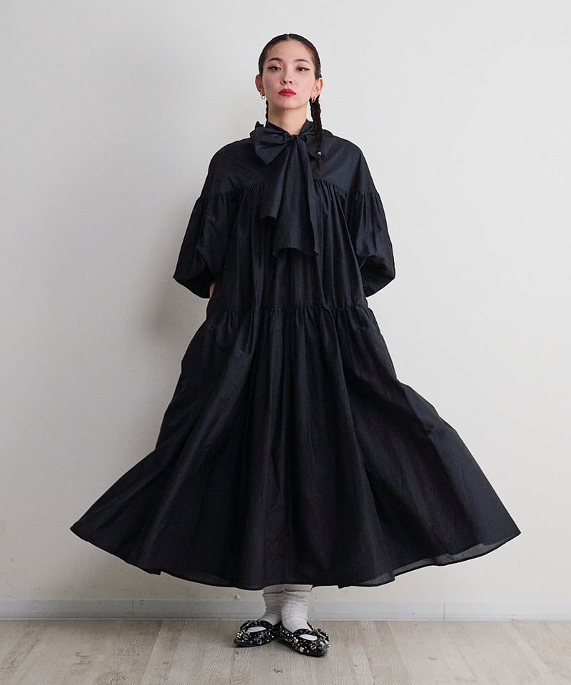 トーマスマグパイ コットンシルクドレス(2263402)【先行予約：10月お