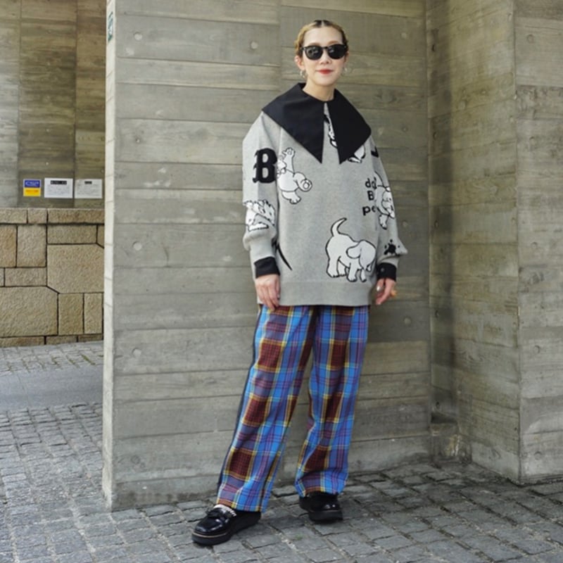 【タグ付き】THOMAS MAGPIE トーマスマグパイ パンツ THOMAS MAGPIE color block pants トーマスマグパイ パンツ |