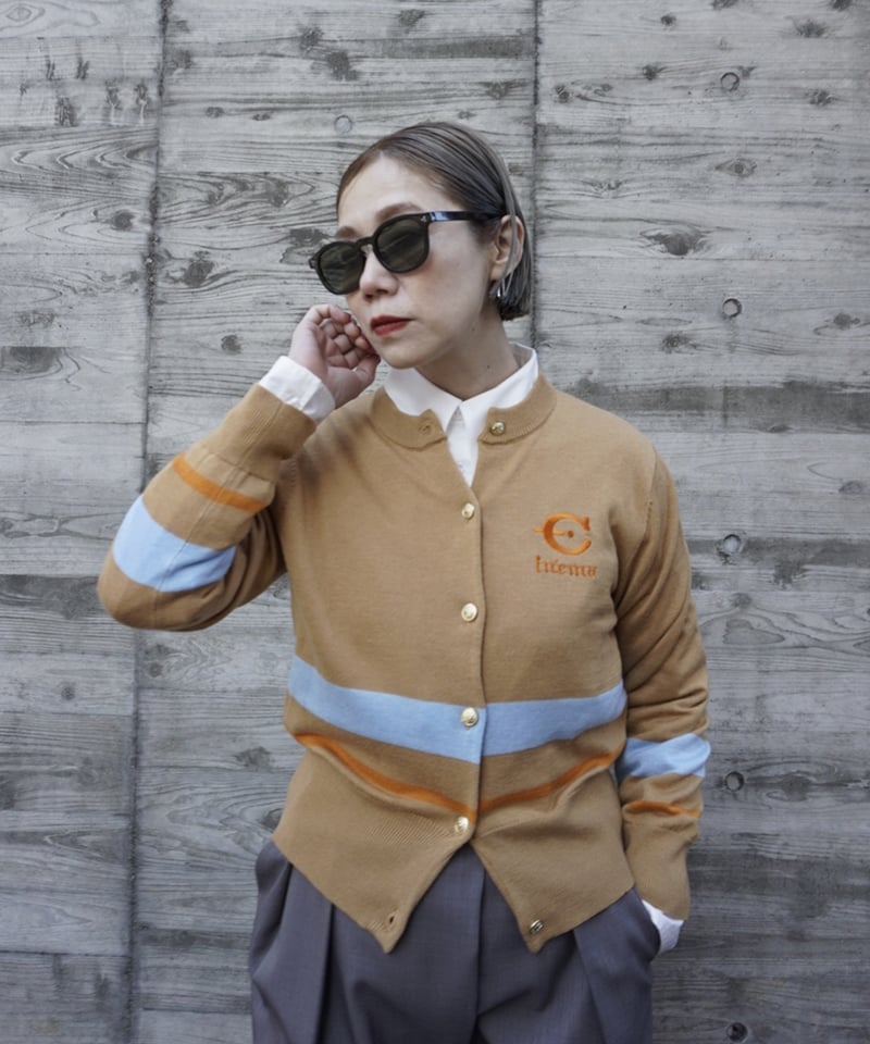 トーマスマグパイ クルー ラインカーディガン(2263704)【先行予約：10