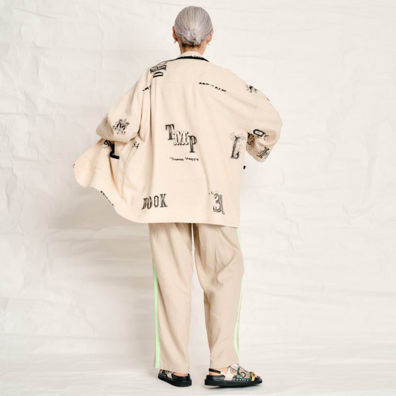 トーマスマグパイ オリジナルプリント リネンジャケット(2252211  