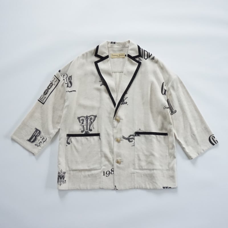 トーマスマグパイ オリジナルプリント リネンジャケット(2252211  