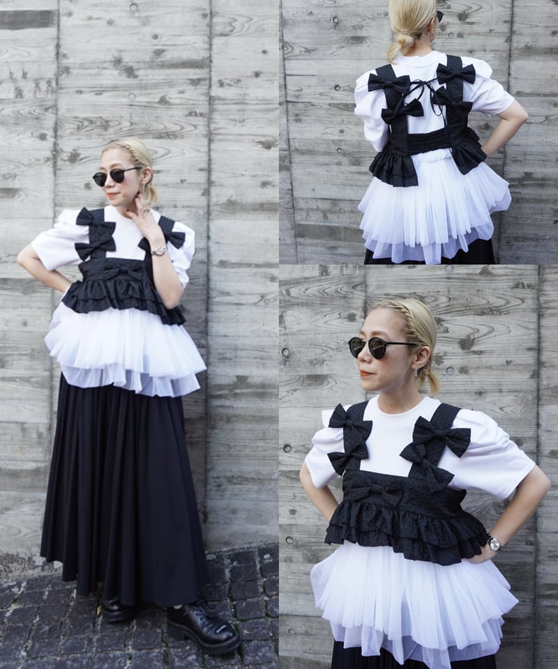 トーマスマグパイ パフスリーブチュールカットソー(2262813)【先行予約