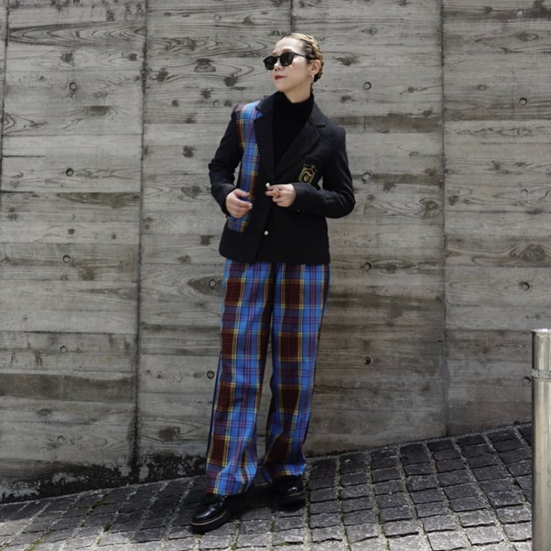 美品✨トーマスマグパイ ショートジャケット リネン 22SS 2025winterトーマスマグパイ Thomas magpie 襟付きニット