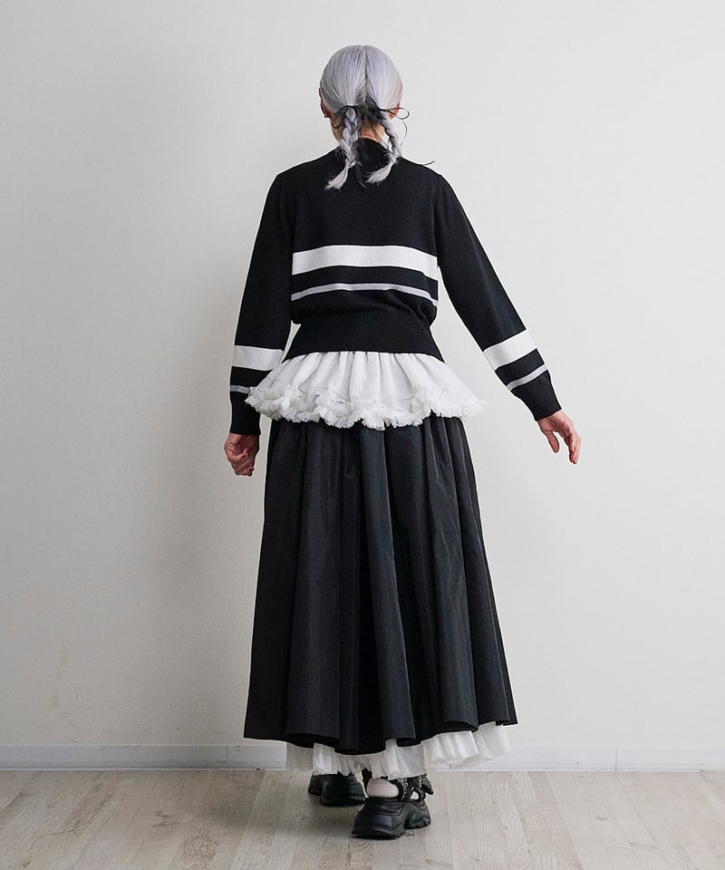 トーマスマグパイ クルー ラインカーディガン(2263704)【先行予約：10