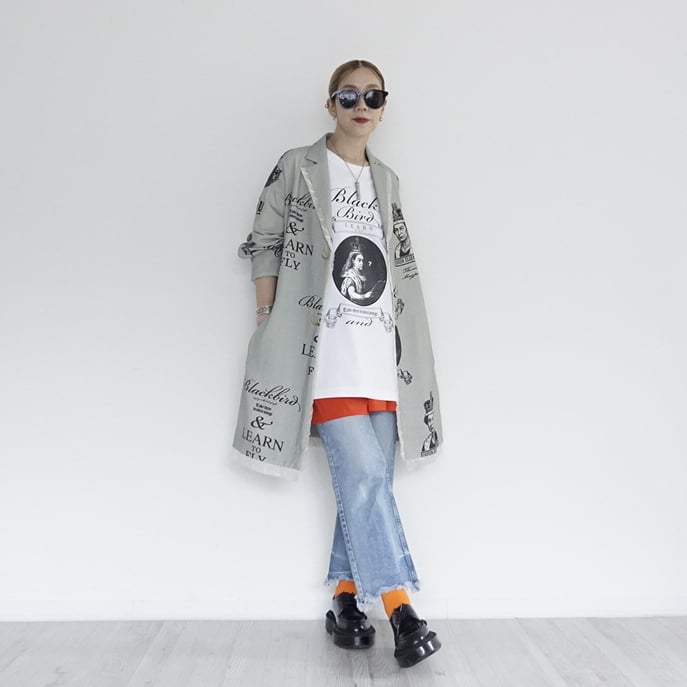 トーマスマグパイ オリジナルプリントジャケット(2261206)【受付終了:3