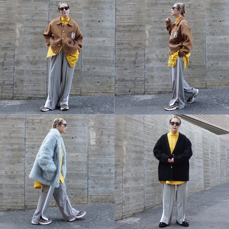 トーマスマグパイ　Thomas magpie パンツ　総柄　ゴールド　38 トーマスマグパイ Thomas magpie パンツ 総柄 ゴールド 38