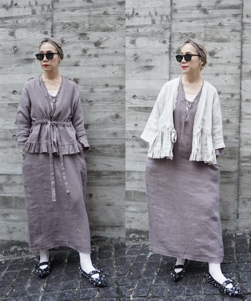 トーマスマグパイ リネンドレス(2262416)【先行予約:5月お届け