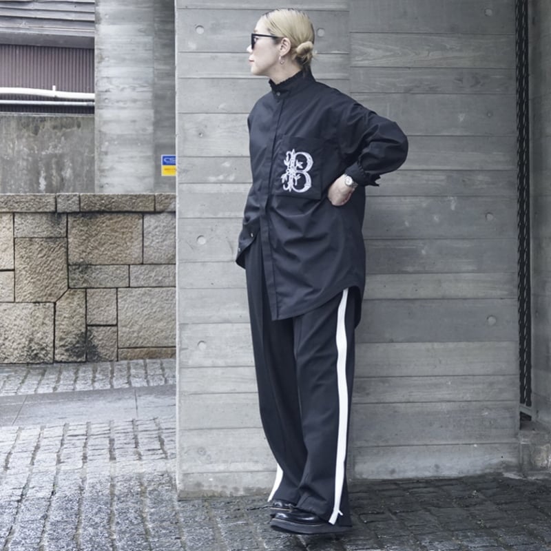 ⭐️未使用⭐️トーマスマグパイ　パンツ38サイズ Thomas magpie / トーマスマグパイ | 1タックカラーワイドパンツ