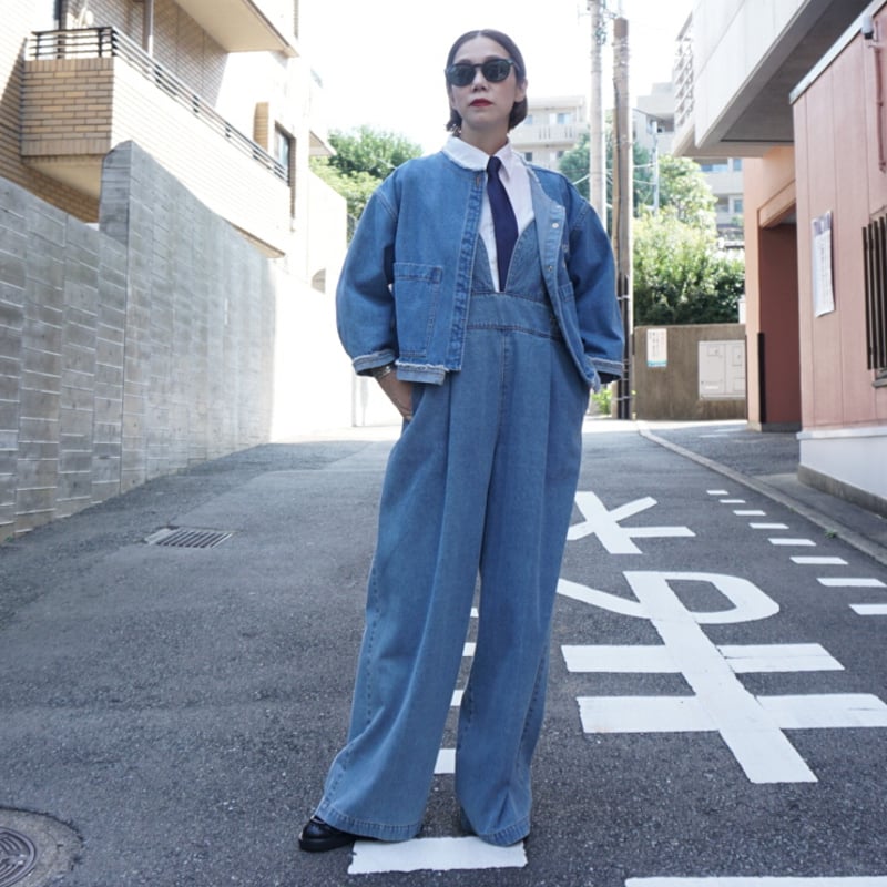 THOMAS MAGPIE デニムジャケット White | grasol Nagasaki 