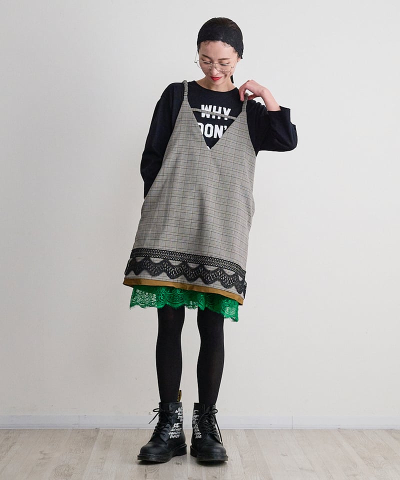 トーマスマグパイ グレンチェックワンピース(2263404)【先行予約：10月