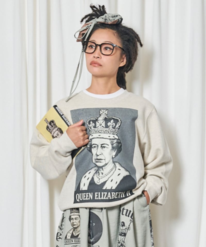 トーマスマグパイ クイーンエリザベスミドルサイズスウェット(2261832