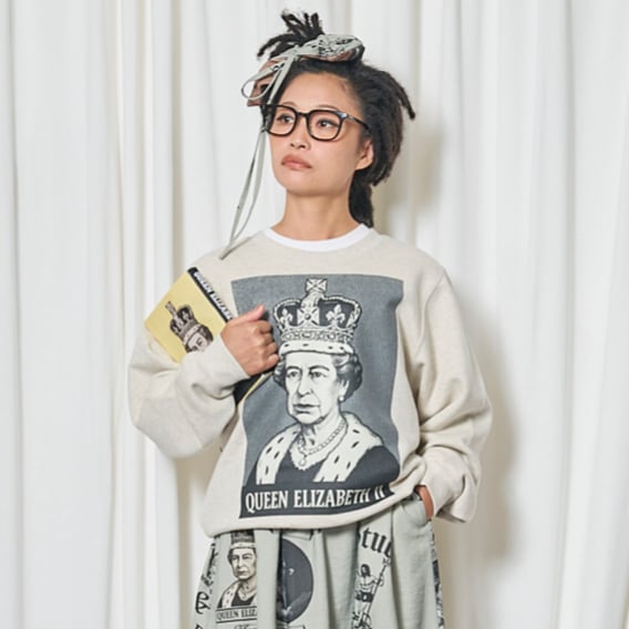 トーマスマグパイ クイーンエリザベスミドルサイズスウェット(2261832