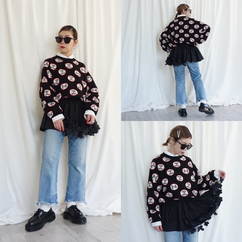 【トーマスマグパイ】flower jacquared blouson トーマスマグパイ】flower jacquared blouson トーマスマグパイ