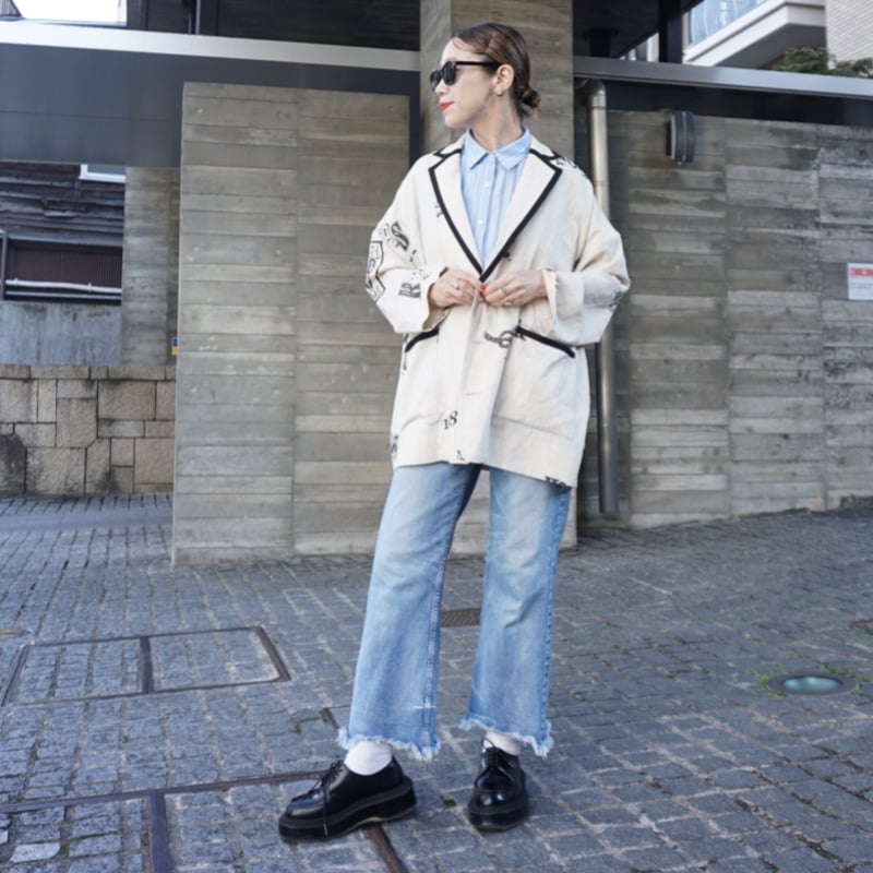 トーマスマグパイ オリジナルプリント リネンジャケット(2252211  