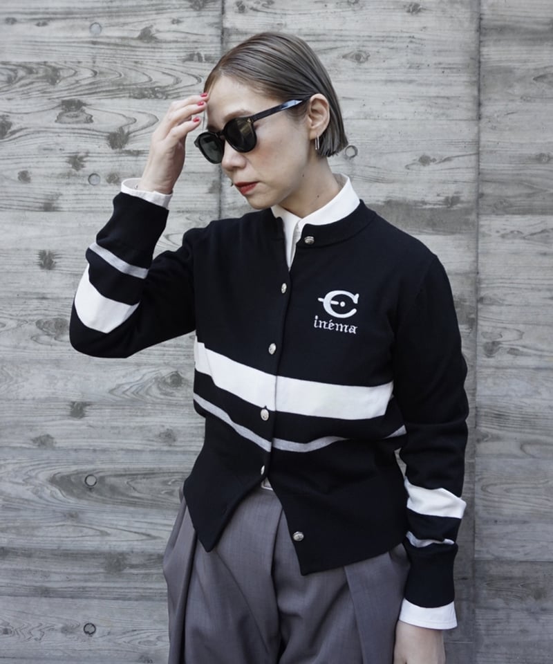 トーマスマグパイ クルー ラインカーディガン(2263704)【先行予約：10