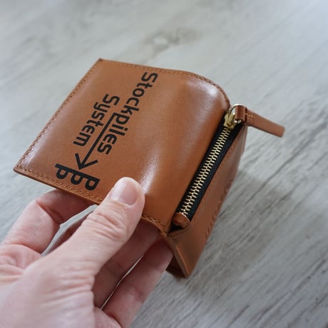 TRI-fold wallet PPP　caramel
