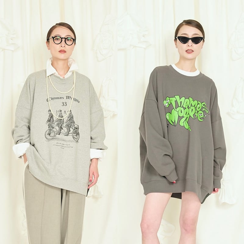 appleトーマスマグパイ　スウェット appleトーマスマグパイ スウェット appleトーマスマグパイ