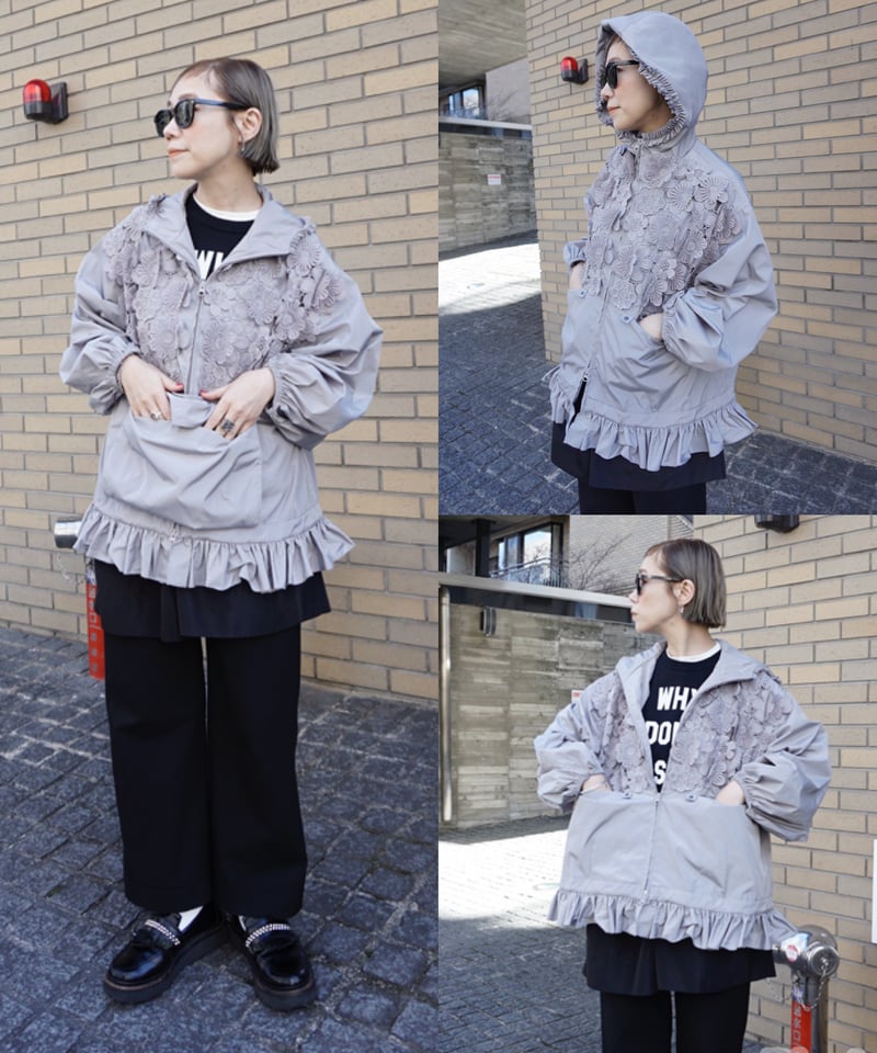 トーマスマグパイ フラワーレース アノラック(2263501)【先行予約：10