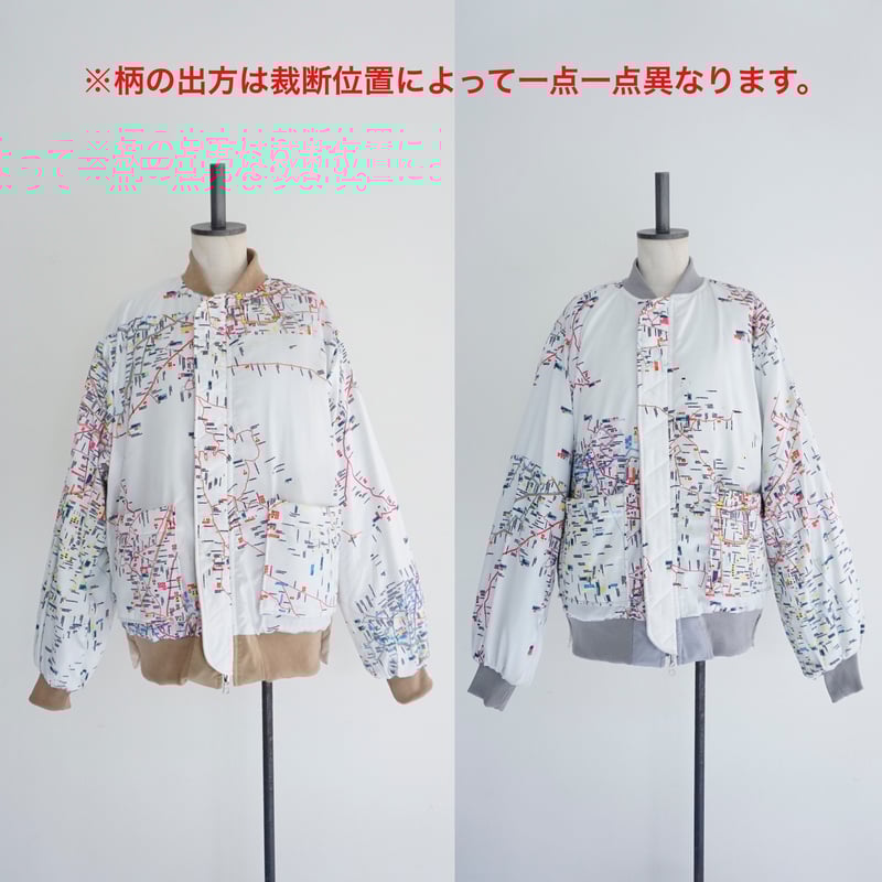 【トーマスマグパイ】flower jacquared blouson トーマスマグパイ】flower jacquared blouson