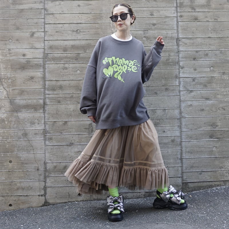 トーマスマグパイのMロゴ入りグレーセーター 楽天市場】トーマスマグパイ（レディースファッション）の通販