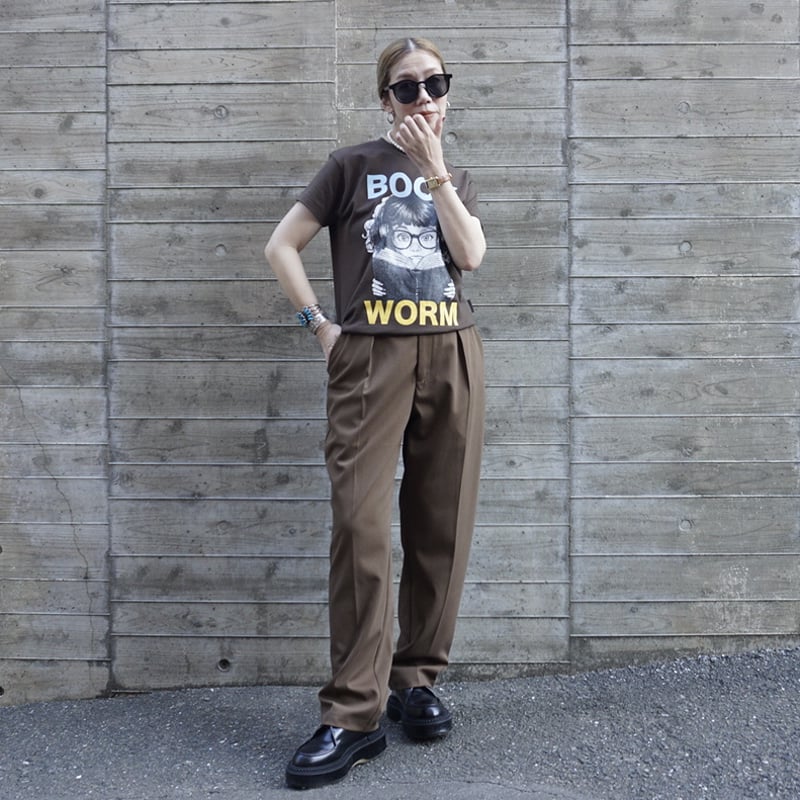 美品✨トーマスマグパイ ショートジャケット リネン 22SS THOMAS MAGPIE トーマスマグパイ logo skirt【2213601】 | geep