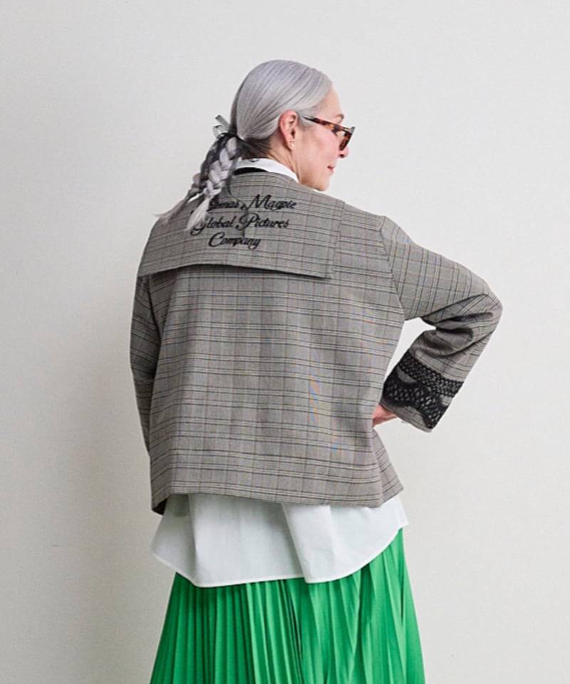 トーマスマグパイ グレンチェックジャケット(2263202)【先行予約：10月